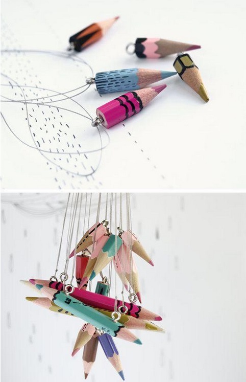 Creative DIY Pencil Necklace