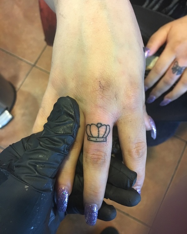 Crown On Ring Finger