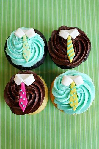 Cup Cakes For Fathers Day