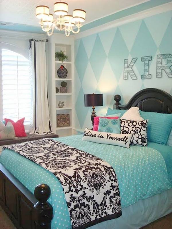 Cute & Cool Teenage Girl Bedroom