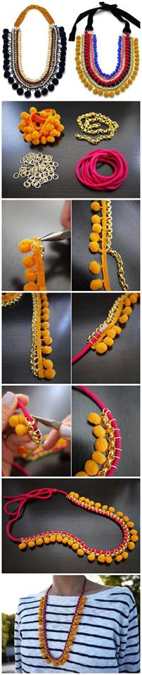 DIY Craft Necklace Design