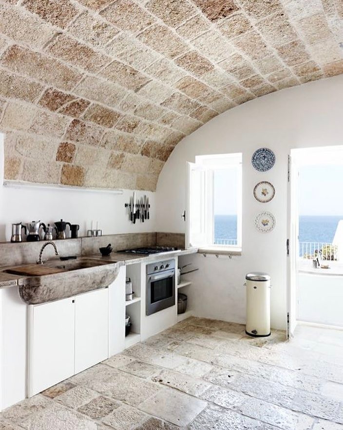 Dreamy Kitchen With Sea View