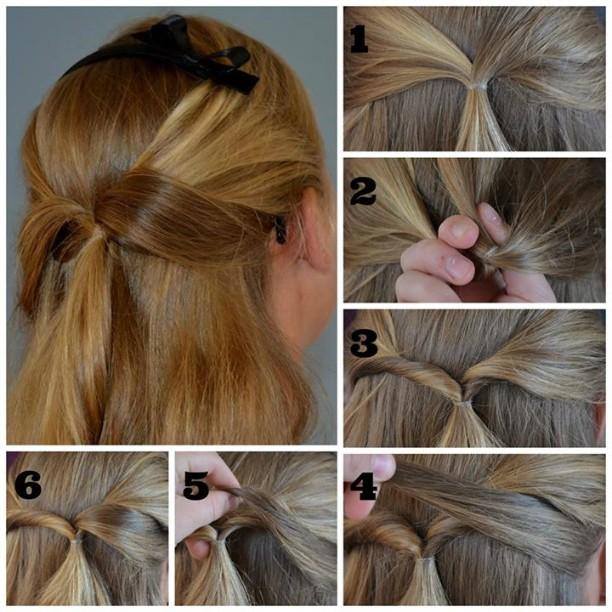 Easy Half Up Hairstyle Tutorial