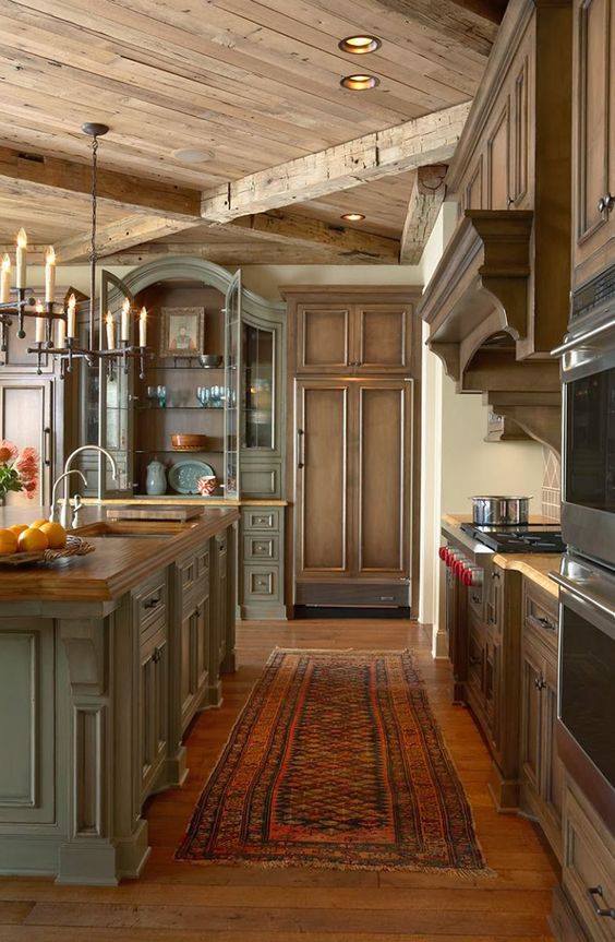 Elegant Rustic Kitchen