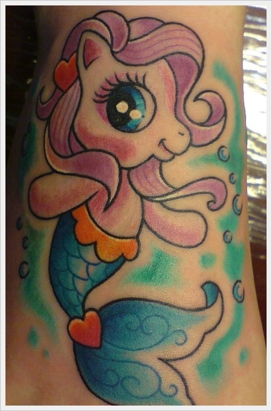 Epic Mermaid Tattoo