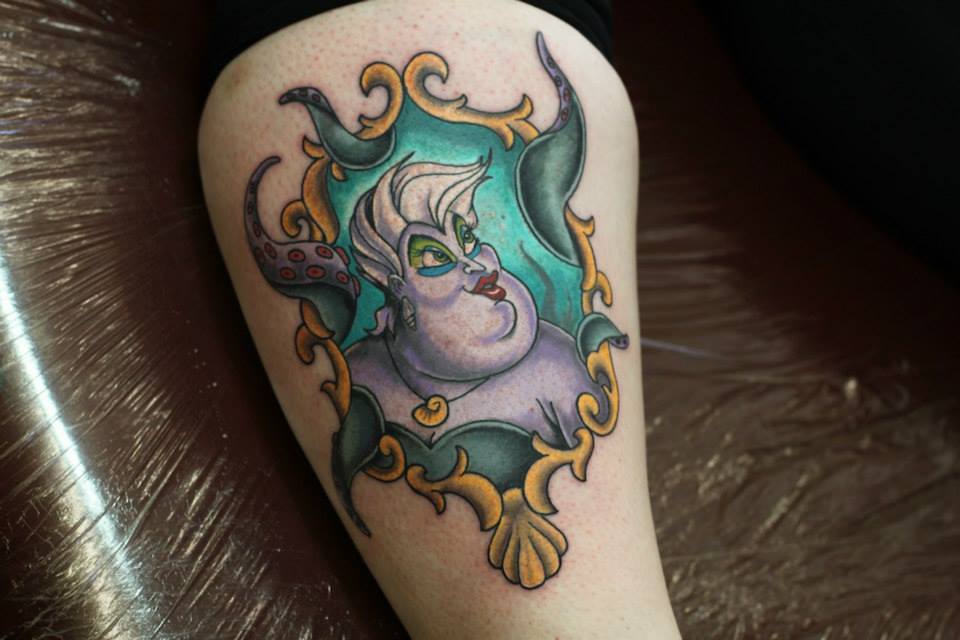 Fatty Mermaid Tattoo Idea