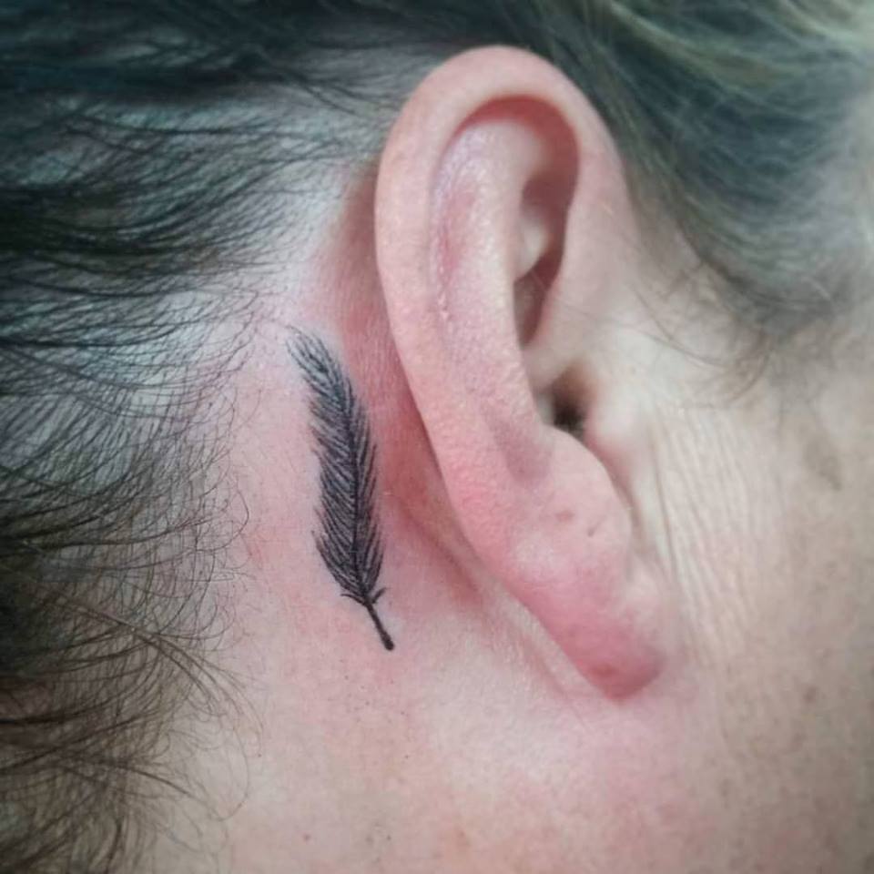 Feather Tattoo Idea