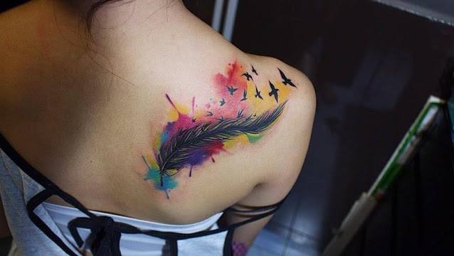 Feather With Birds