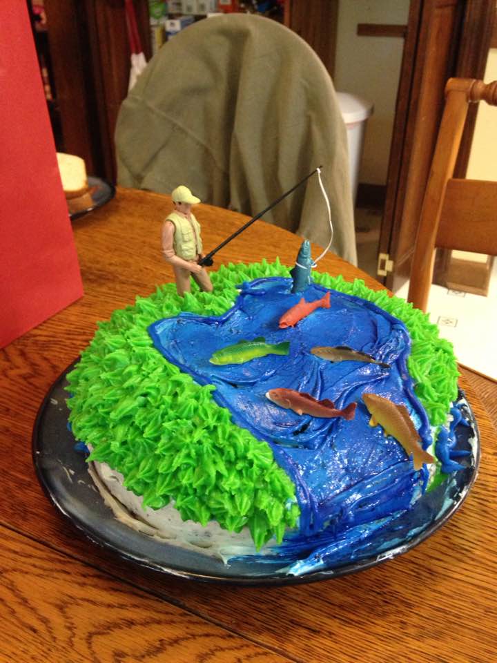 Fishing Idea For Cake