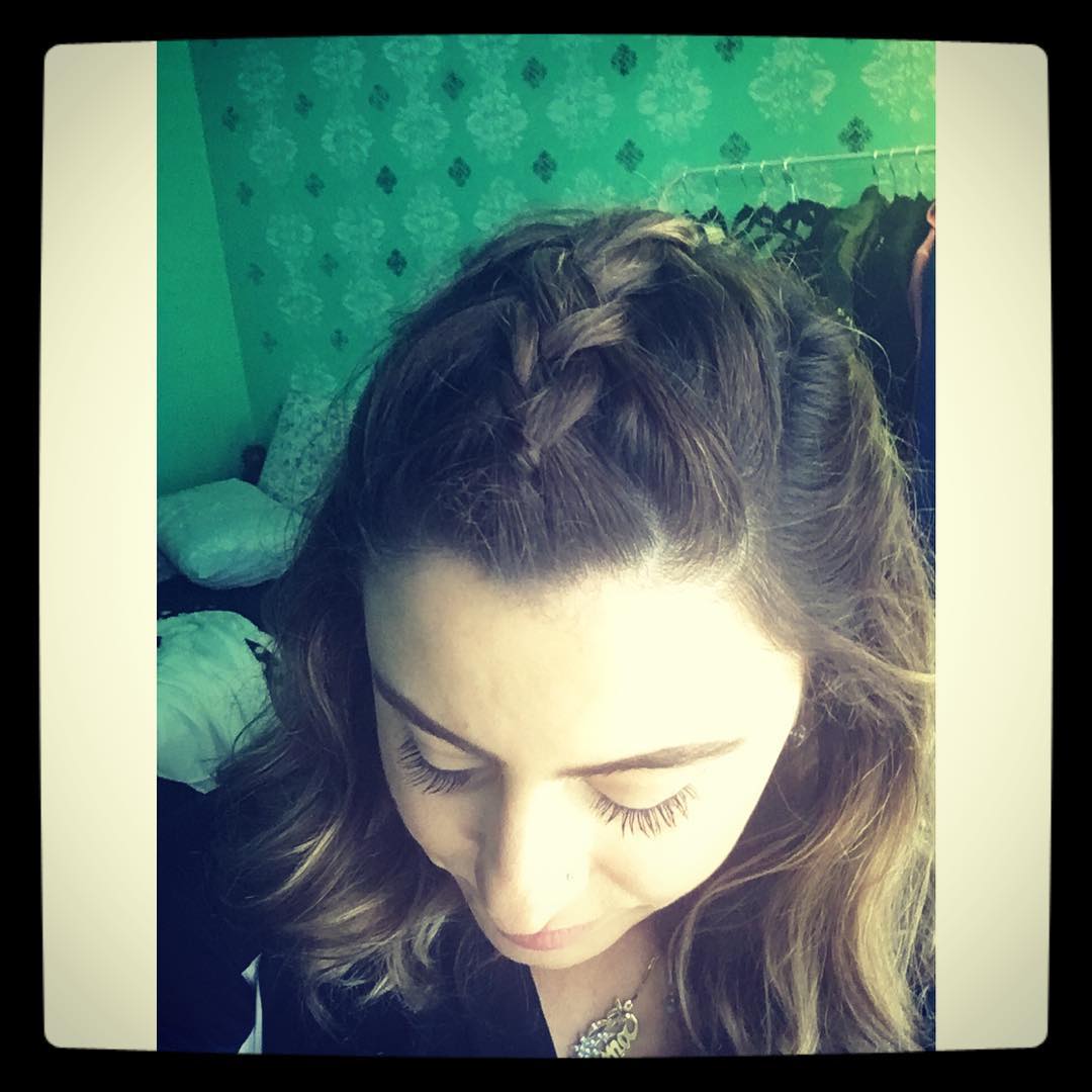 French Braid For Shoulder Length Hairs