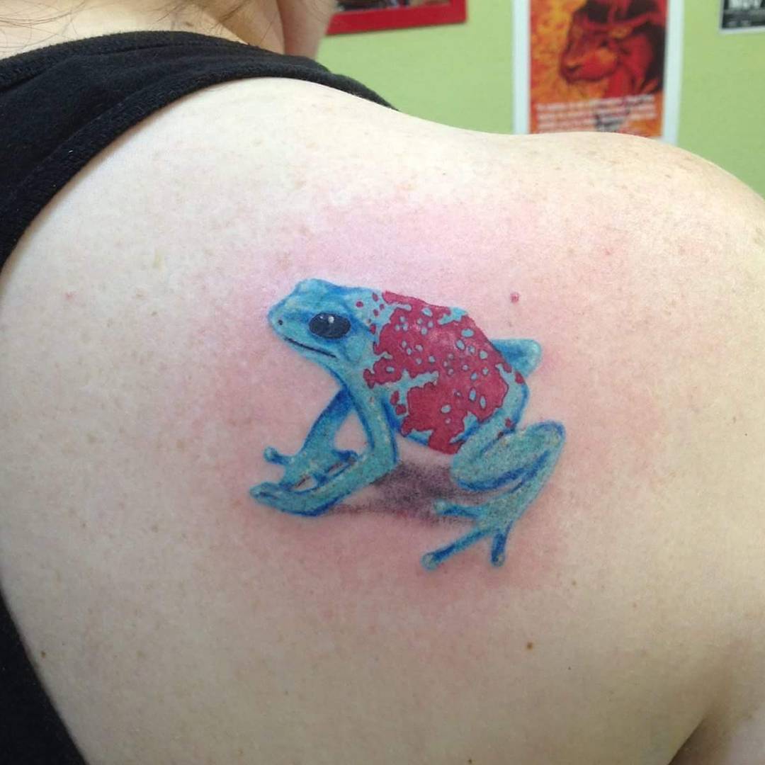 Frog On Shoulder