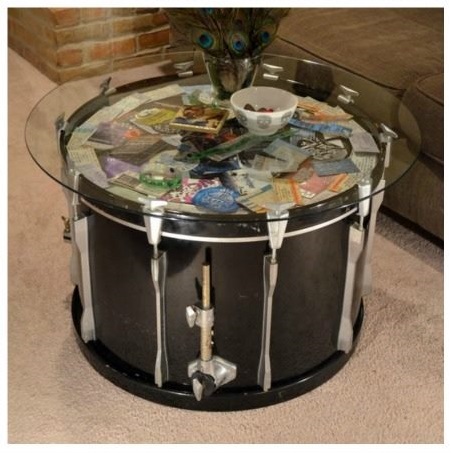Fun Drum Used As Table