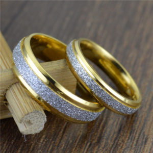 Gold & Silver Couple Rings -