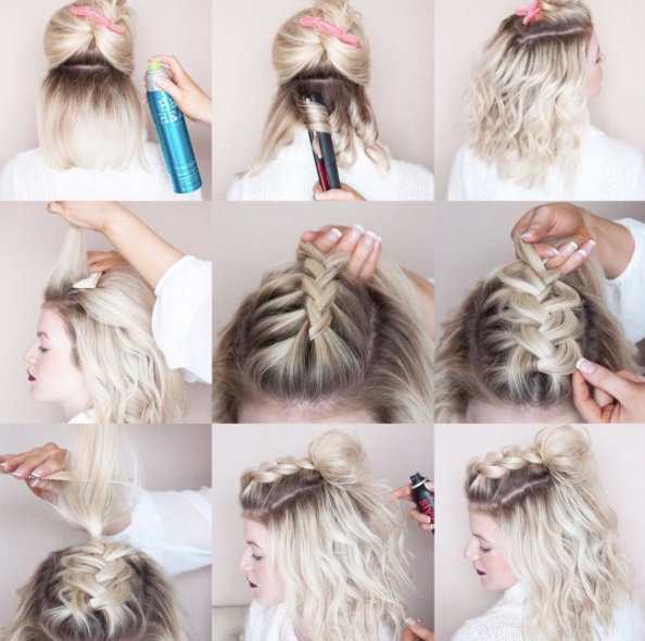 Gorgeous Half Up Hairstyle Tutorial