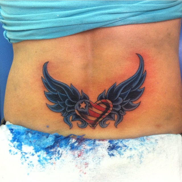 Gorgeous Lower Back Tattoo