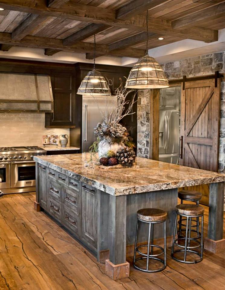 Gorgeous Rustic Kitchen