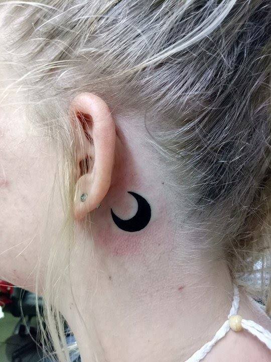 Half Moon Tattoo