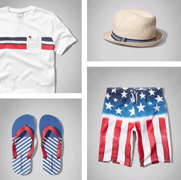 Memorial Day Boy Outfit With Hat