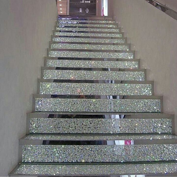 Modern Glitter Stairs