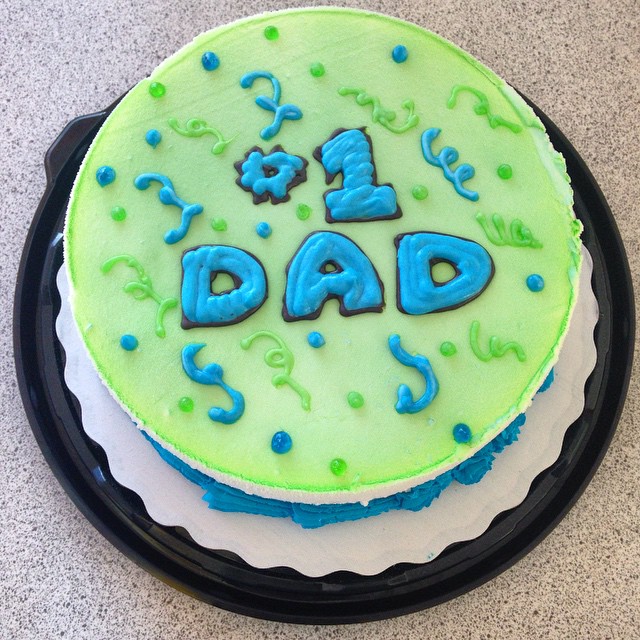 No. 1 Father Cake