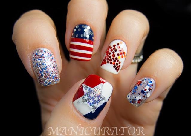 Patriotic Manicure