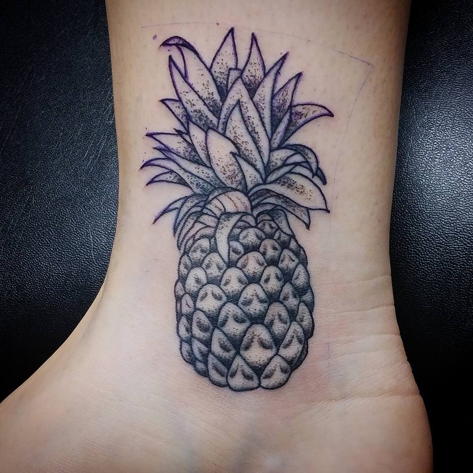 Pineapple On Ankle
