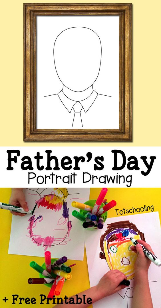 Portrait Drawing With Printables