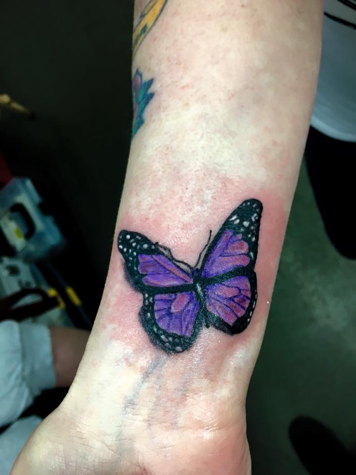 74 Wonderful Wrist Butterfly Tattoo Ideas That Every Girl Would Love