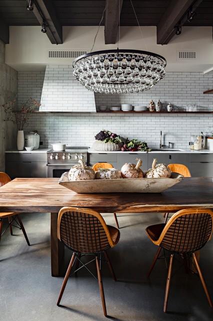 Rustic And Industrial Touch Kitchen