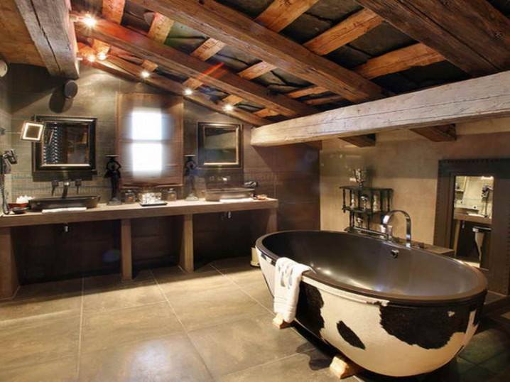 Rustic Style Bathroom