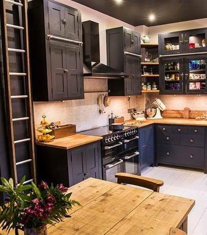 Rustic Style Industrial Kitchen