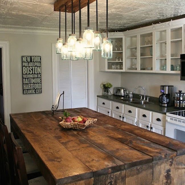 Simple Rustic Touch Kitchen