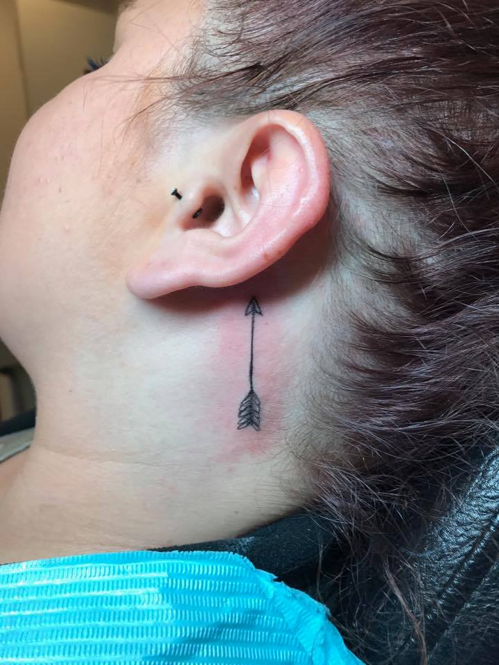 Small Arrow Tattoo
