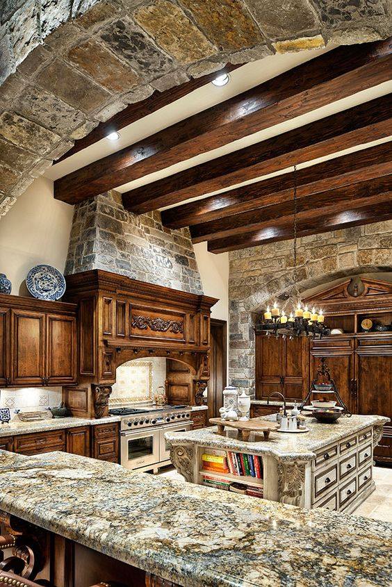 Spectacular Rustic Kitchen