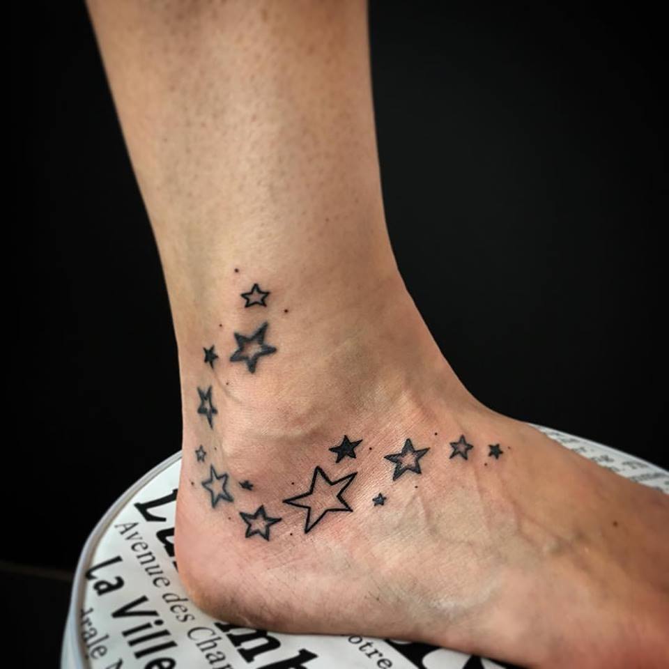 Stars On Ankle