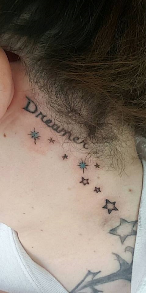 Stars With Dreamer On Hairline