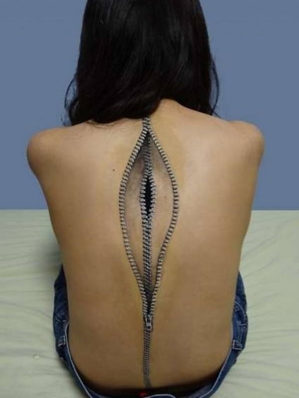 Unique 3D Tattoo