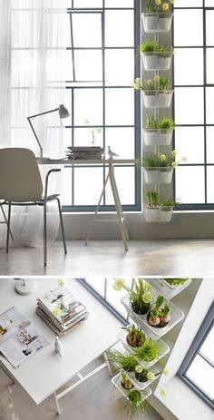 Vertical Hanger For Indoor Plants