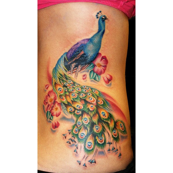 Wonderful Peacock Tattoo
