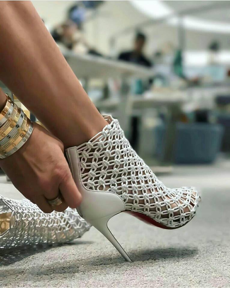 Absolutely Gorgeous White High Heel Pumps