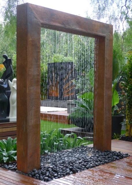 Amazing Copper Rain Shower In Open