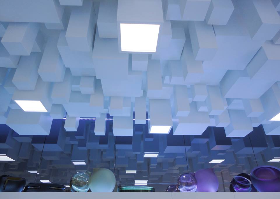 Awesome Contemporary White Light Ceiling