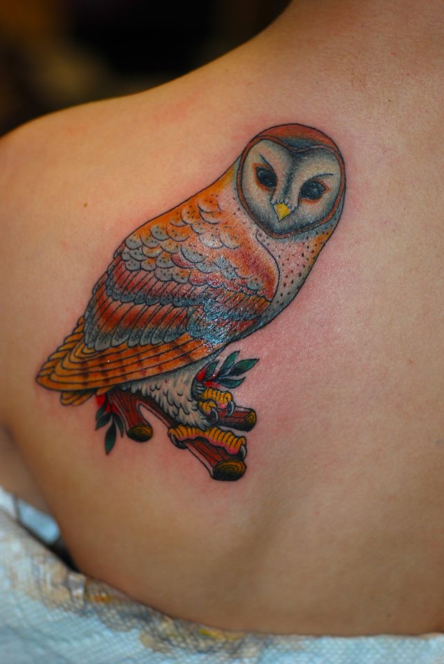Colorful Tattoo On Shoulder