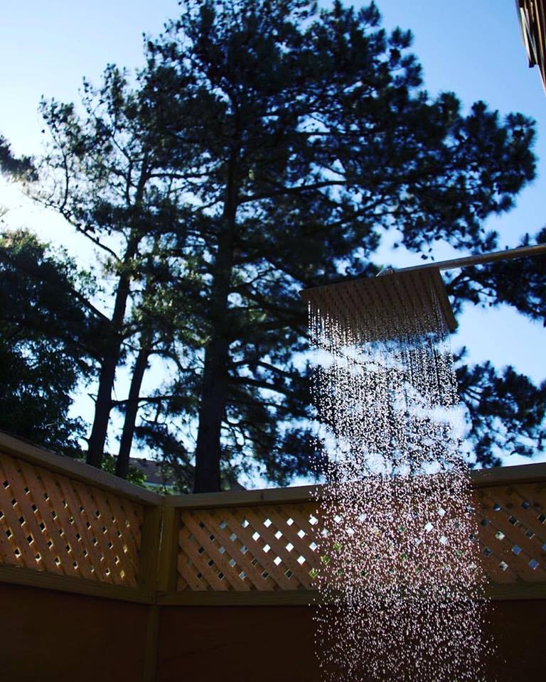 Contemporary Shower Design In Open