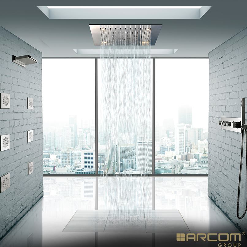 Cool Rain Shower For Big Bathroom