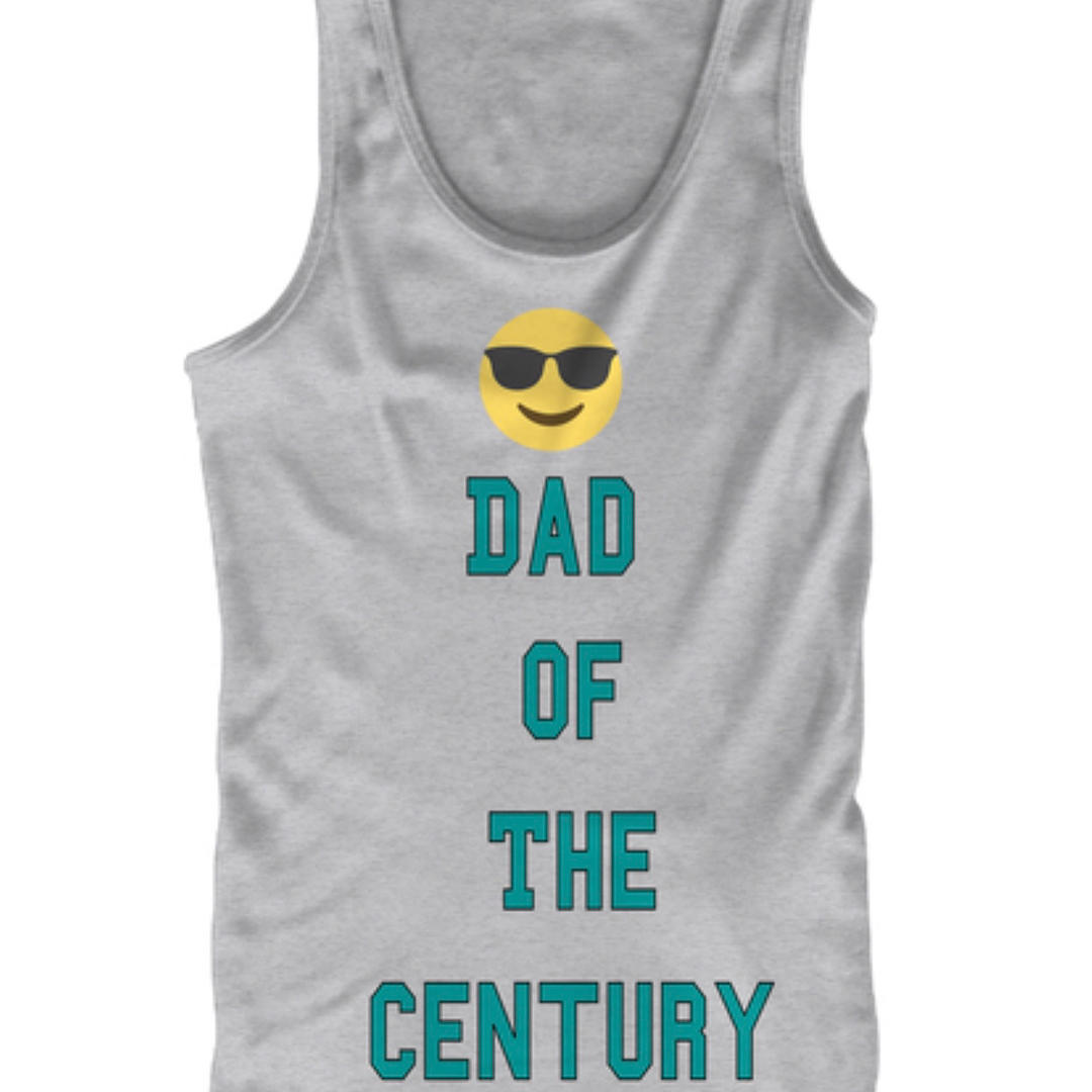 Dad of the century on t-shirt