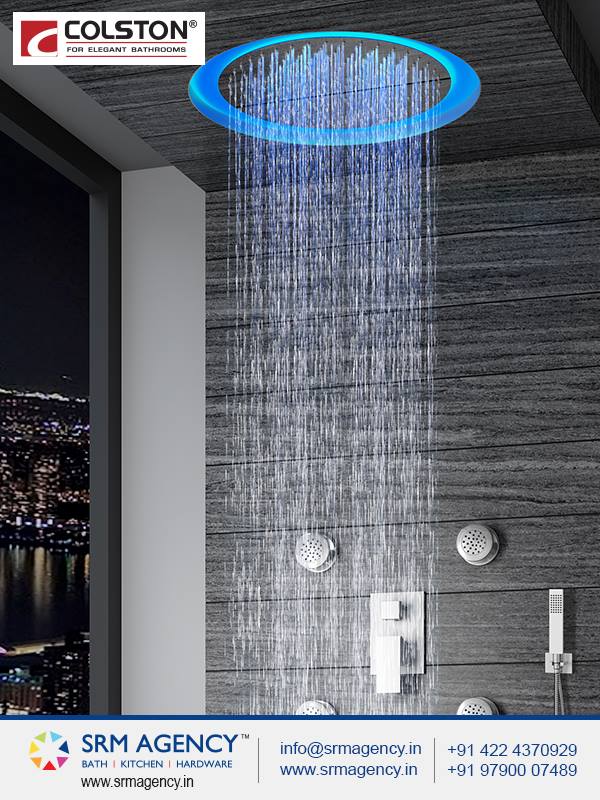 Exclusive Circular Rain Shower Design