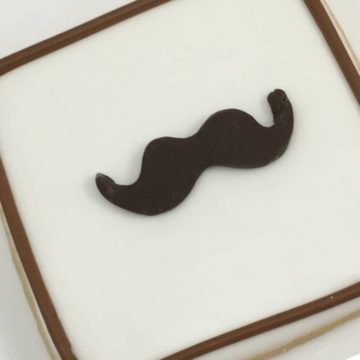 Fresh baked whiskers cookies for your father