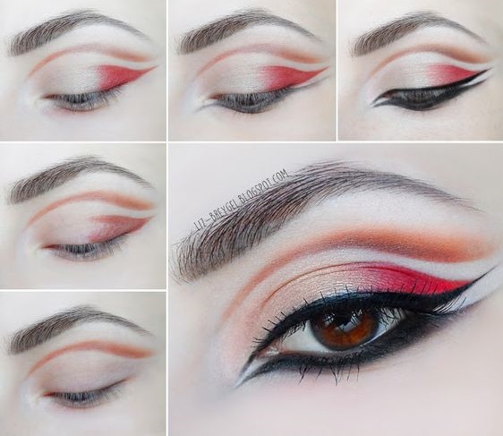 Graphic Eyeliner Double Cut Crease Double Eyeliner Step By Step Tutorials