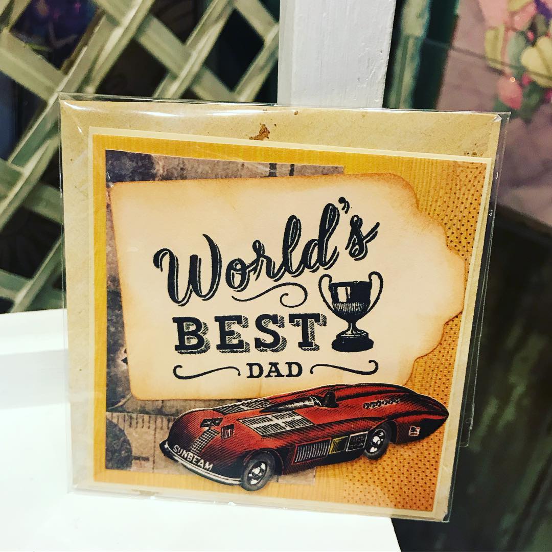 Wonderful handmade card for world's best father